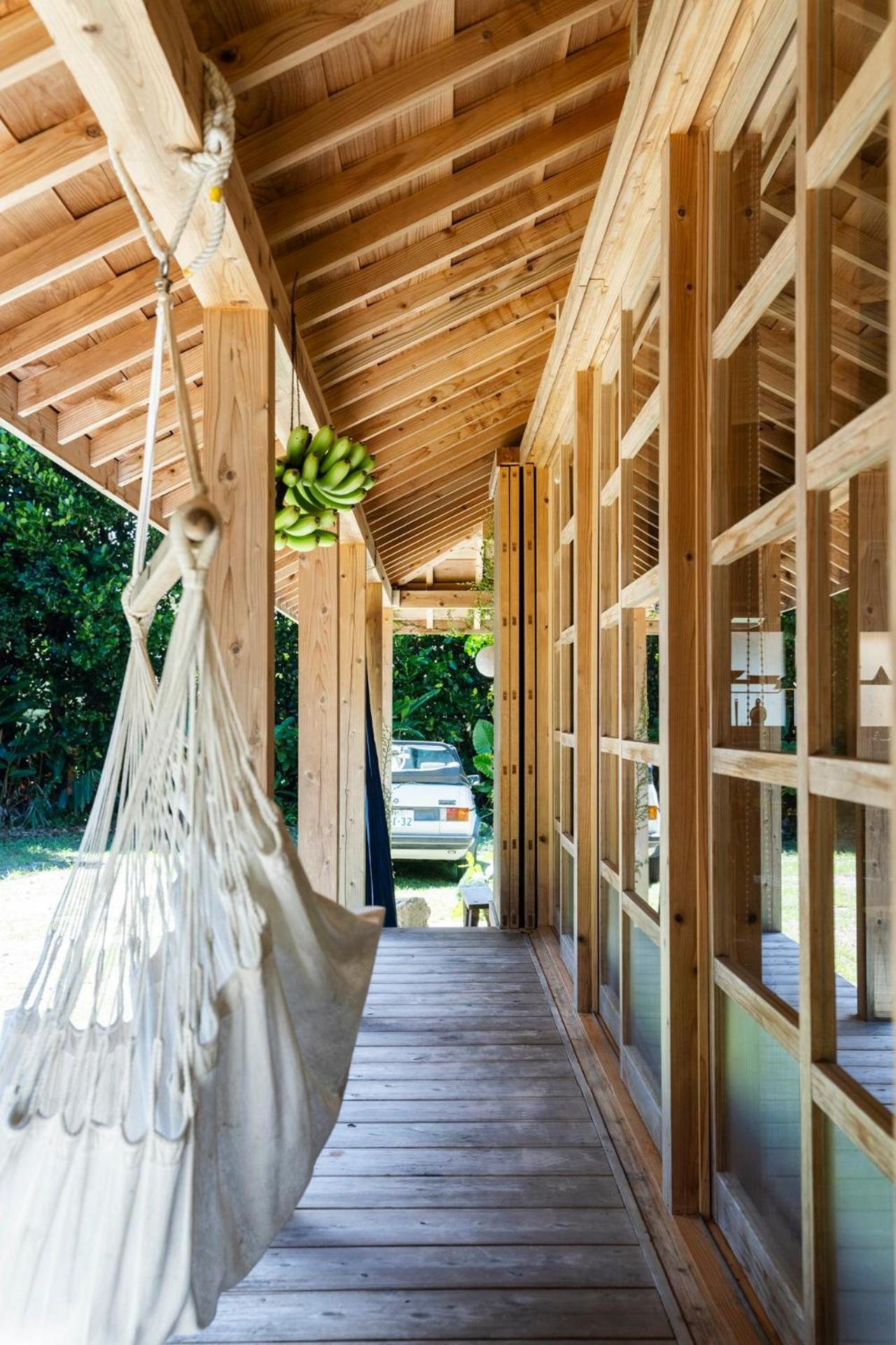 フクギに囲まれた家 さばんぎ沖縄古民家 Savangi Okinawan Designed Folk House Nakijin Εξωτερικό φωτογραφία