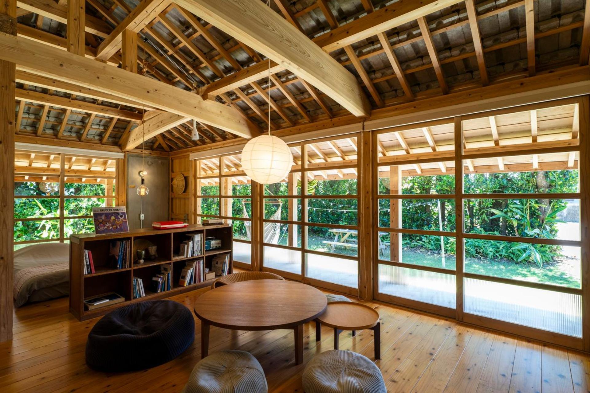 フクギに囲まれた家 さばんぎ沖縄古民家 Savangi Okinawan Designed Folk House Nakijin Εξωτερικό φωτογραφία