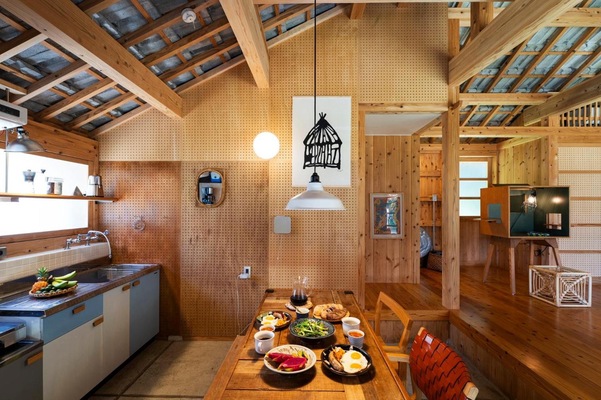 フクギに囲まれた家 さばんぎ沖縄古民家 Savangi Okinawan Designed Folk House Nakijin Εξωτερικό φωτογραφία